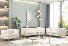 Elevating Comfort and Style: Our Take on a Cream 3Pc Living Set