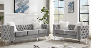 Embracing Elegance Velvet Loveseat That Blends Style And Comfort