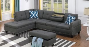 Emkk L Shape Sofa Review Classic Comfort Meets Durable Design