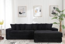 Erye Sectional Sofa Review Comfort Meets Stylish Corduroy Design