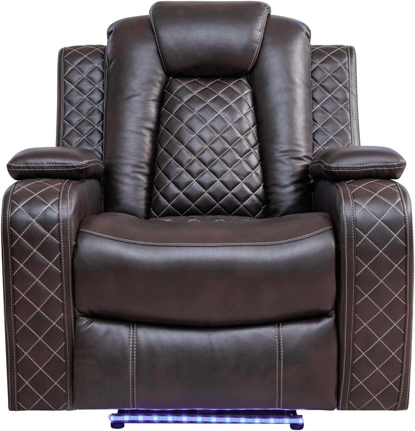 Experiencing Comfort and Tech in the Ball & Cast Recliner Set