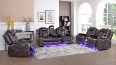 Experiencing Comfort And Tech In The Ball Cast Recliner Set