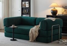 Exploring Comfort And Flexibility With A Modular Green Sofa