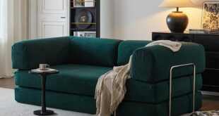 Exploring Comfort And Flexibility With A Modular Green Sofa