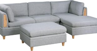 Exploring Comfort And Style With A 5pc Light Grey Sofa Set