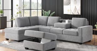 Exploring Comfort And Style With A Modern Reversible Sectional Sofa