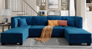 Exploring Comfort and Style with a Modular Velvet Sectional Sofa