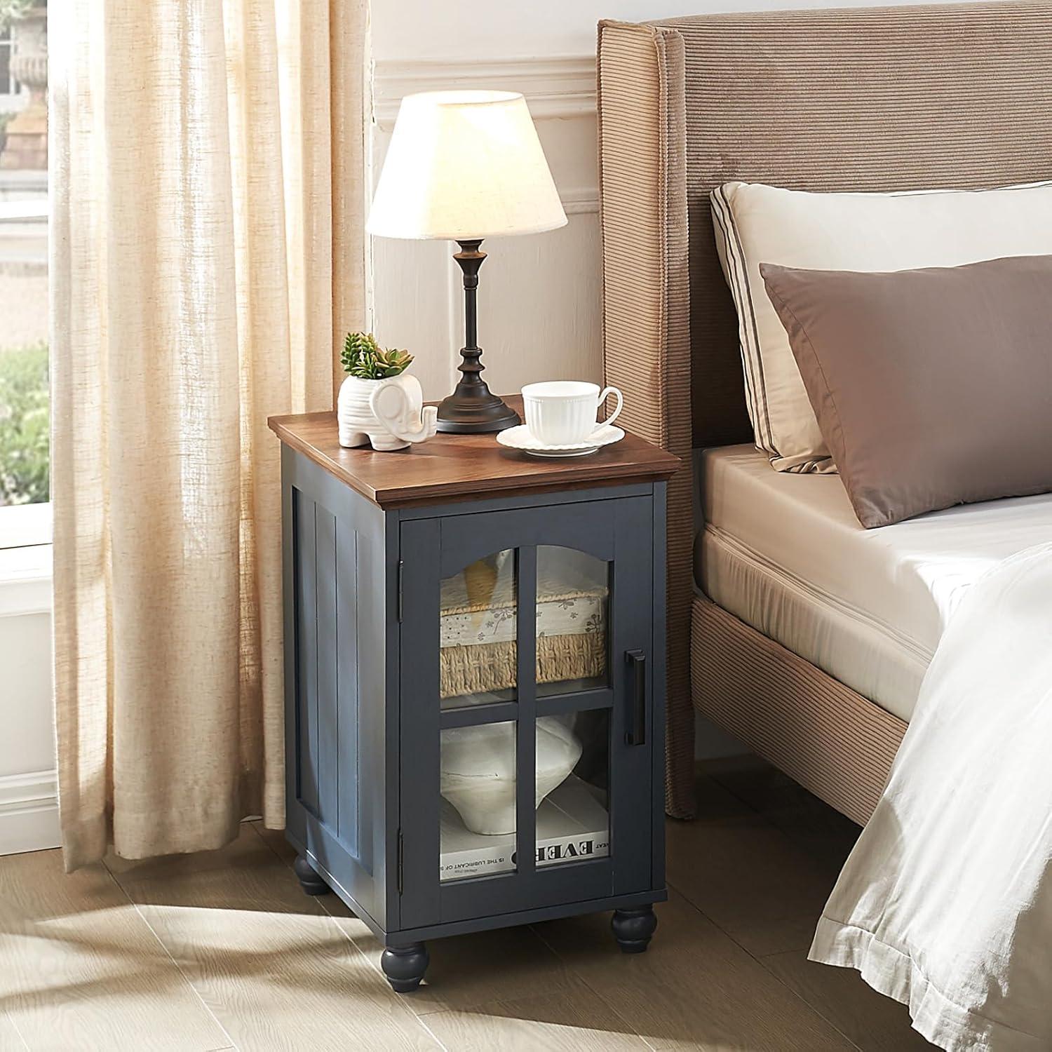 Farmhouse Dresser & Nightstand Set: Stylish Storage Made Simple