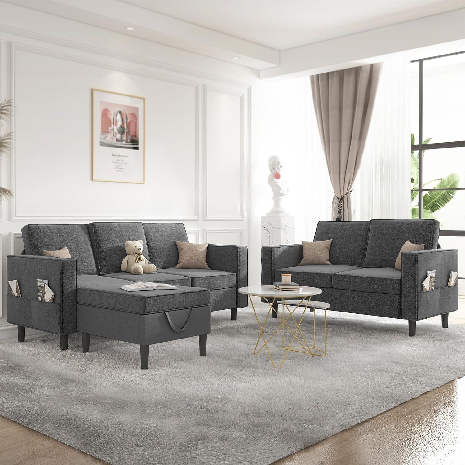 Top Living Room Sofa Sets: Stylish, Agreeable & Functional Picks