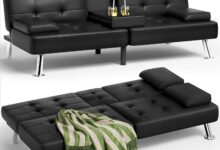 Finding Comfort And Style Exploring The Homall Leather Futon Sofa Bed