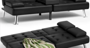 Finding Comfort And Style Exploring The Homall Leather Futon Sofa Bed