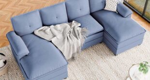 Finding Comfort And Style In The Sunlei 110 U Shaped Sofa Set