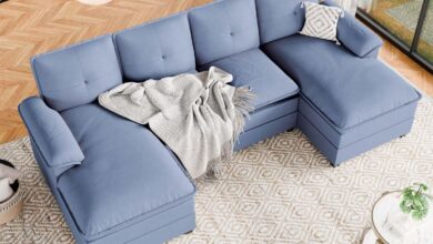 Finding Comfort And Style In The Sunlei 110 U Shaped Sofa Set