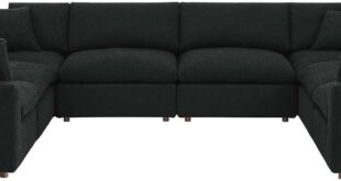 Finding Comfort And Style With Modway Commix Plush Sectional Sofa