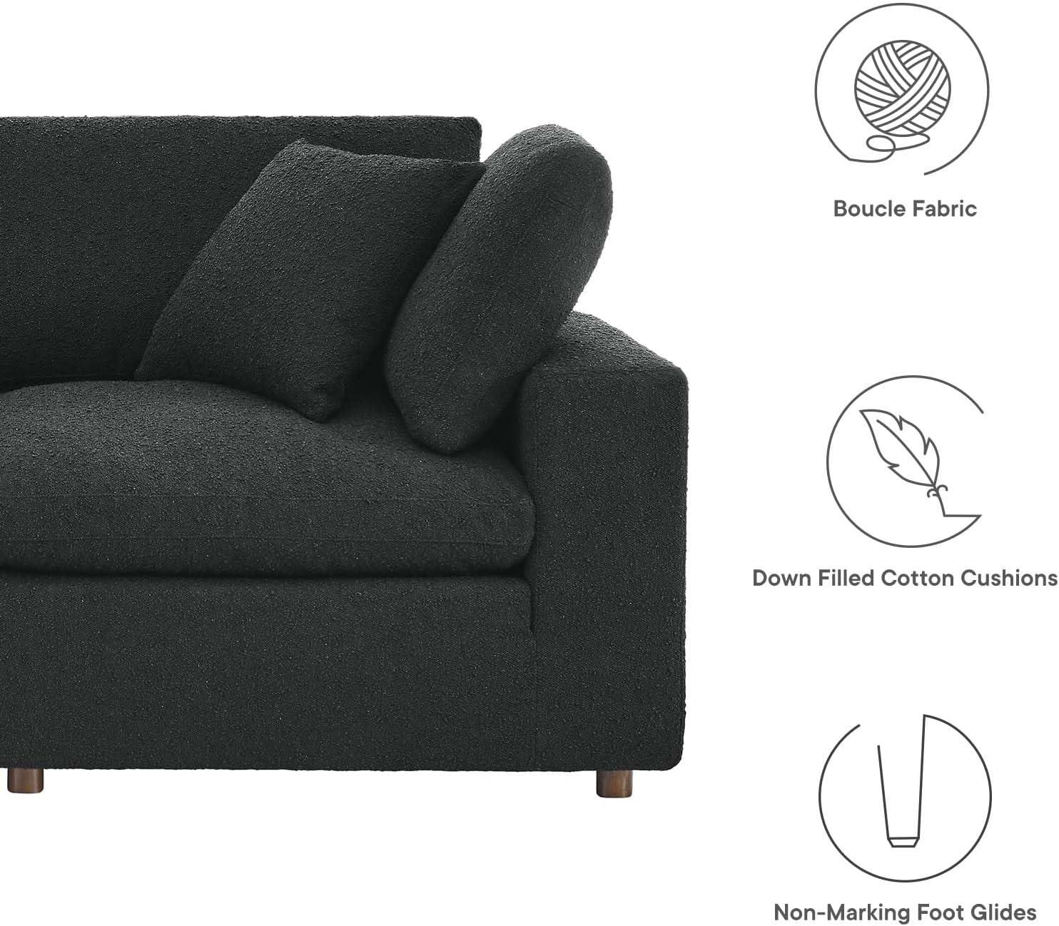 Finding Comfort and Style with Modway Commix's Plush Sectional Sofa
