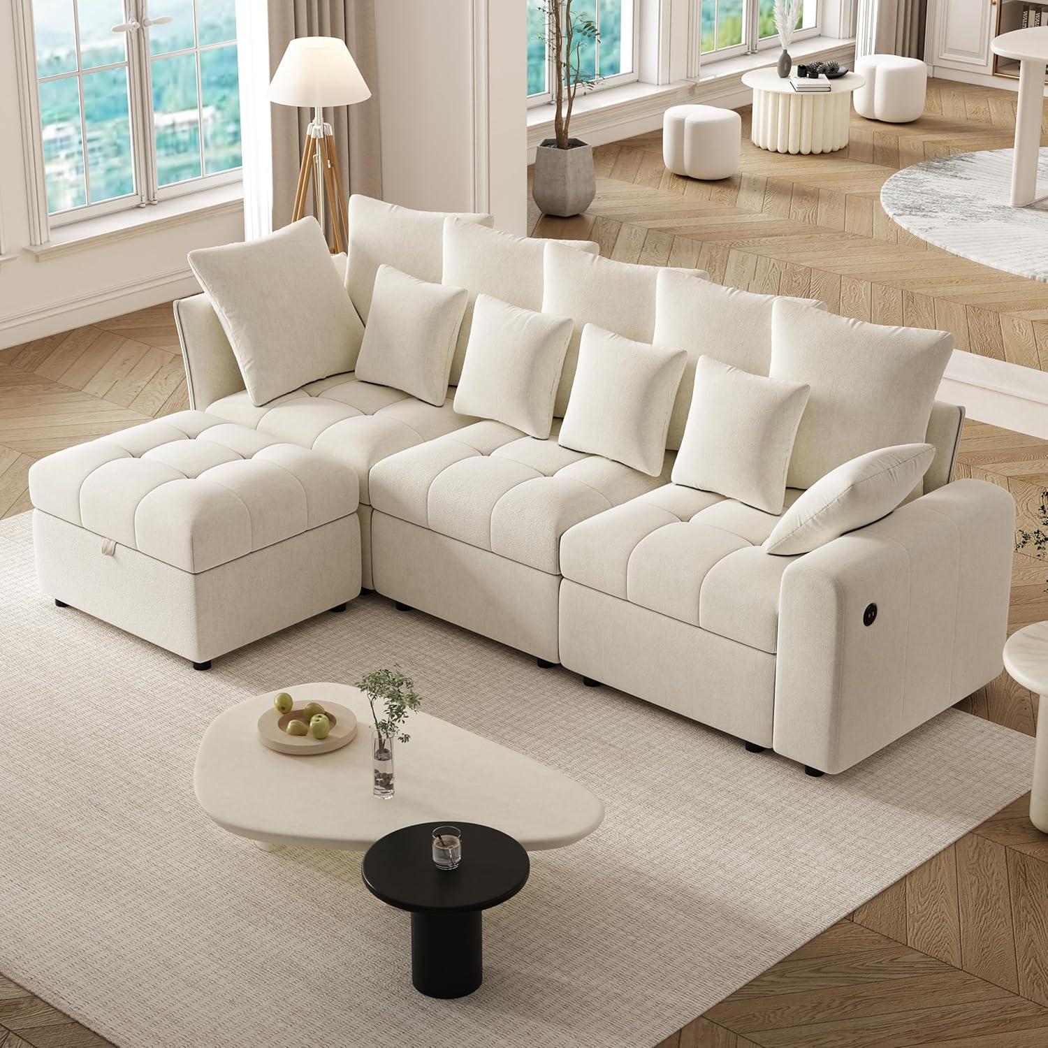Finding Flexibility And Comfort With The P Purlove Modular Sectional Sofa