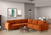 Finding The Perfect Balance Comfort And Style In Amber Burnt Orange Sofa