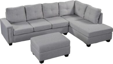 Flexible Comfort And Storage L Shape Sectional Sofa For Any Space