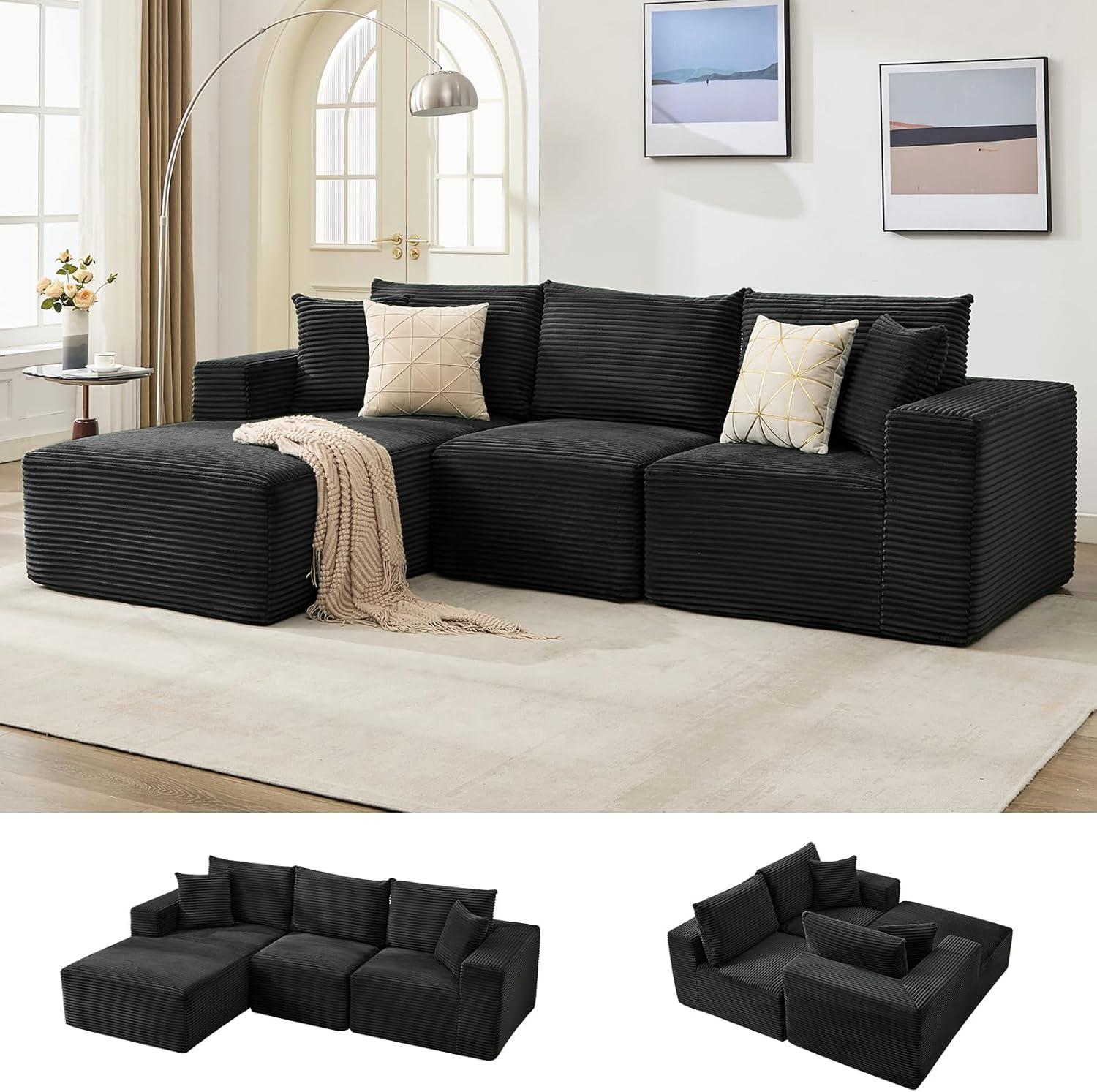 Garveehome Modular Sectional Sofa Comfort Meets Stylish Living