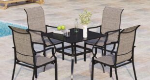 Gathering Comfort And Style A Review Of Our 5 Piece Patio Dining Set