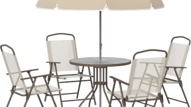 Gathering Outdoors Exploring The Outsunny 6 Piece Patio Dining Set