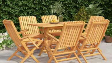 Gathering With Style A Solid Teak 7 Piece Patio Dining Set Review