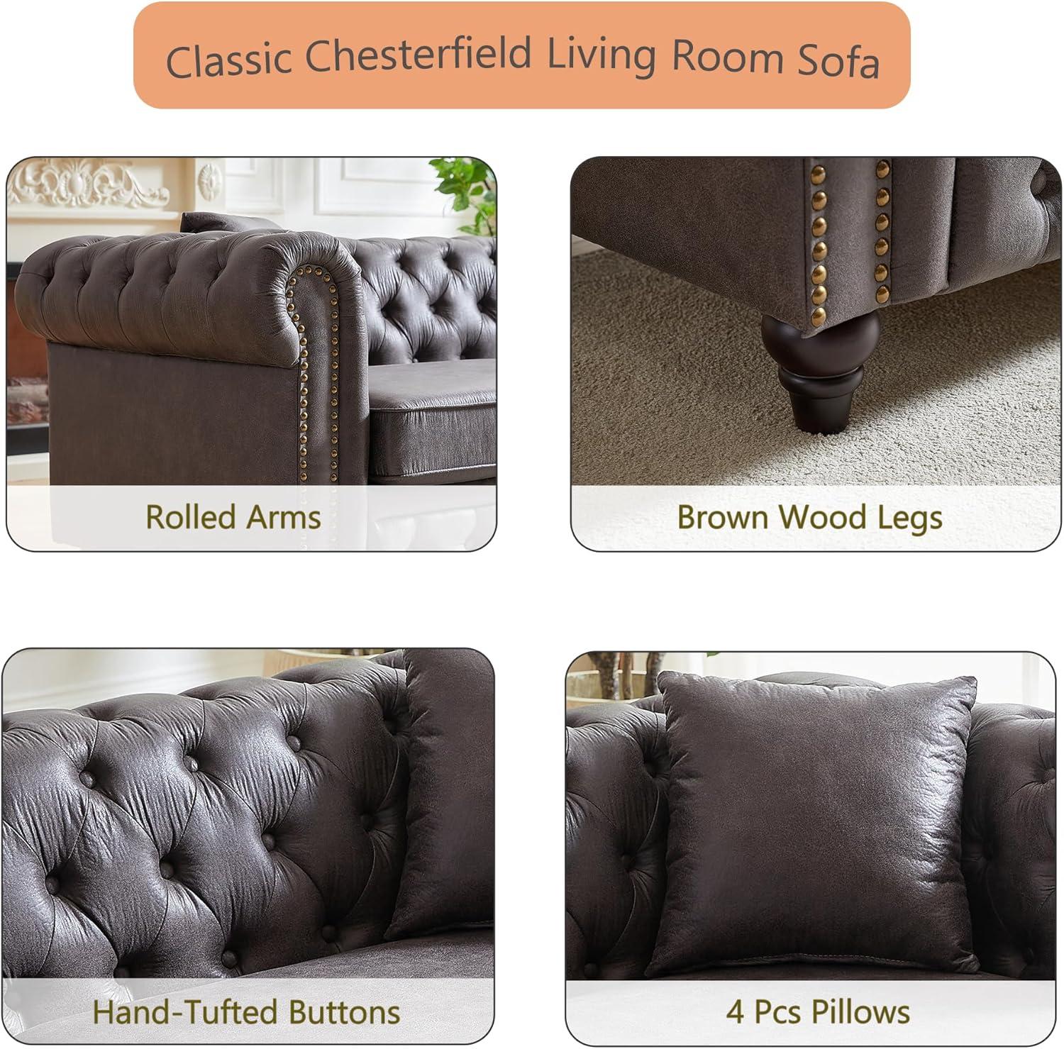 Harper & Bright 2-Piece Sofa Set: Style Meets Lasting Comfort