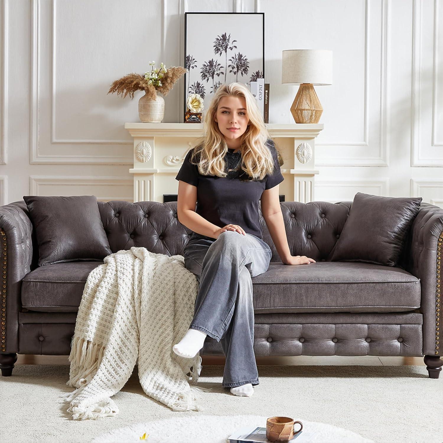 Harper & Bright 2-Piece Sofa Set: Style Meets Lasting Comfort