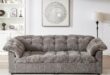 Keiki Chenille Deep Seat Sofa A Cozy Fit For Any Space
