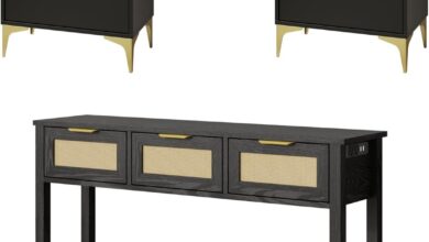 Kigoty 3 Piece Set Stylish Storage Meets Smart Charging