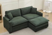 Kivenjaja Corduroy Sectional Cozy Comfort Meets Smart Design