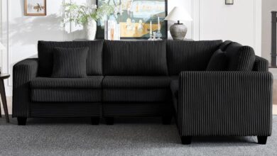 L Shaped Modular Sofa Set Comfort And Style For Every Space