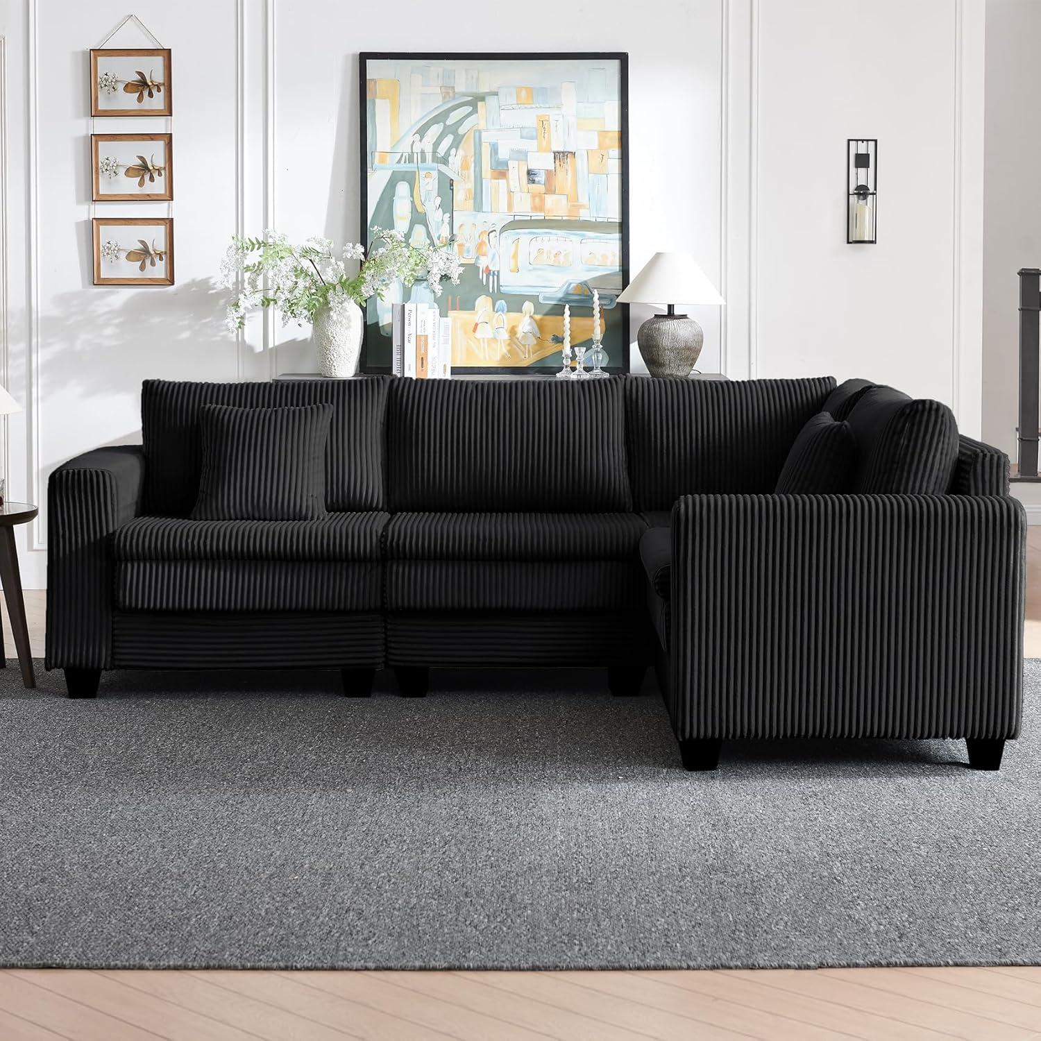 L Shaped Modular Sofa Set Comfort And Style For Every Space