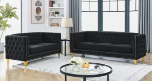 Luxurious Velvet Sofa Set With Modern Vintage Charm Reviewed