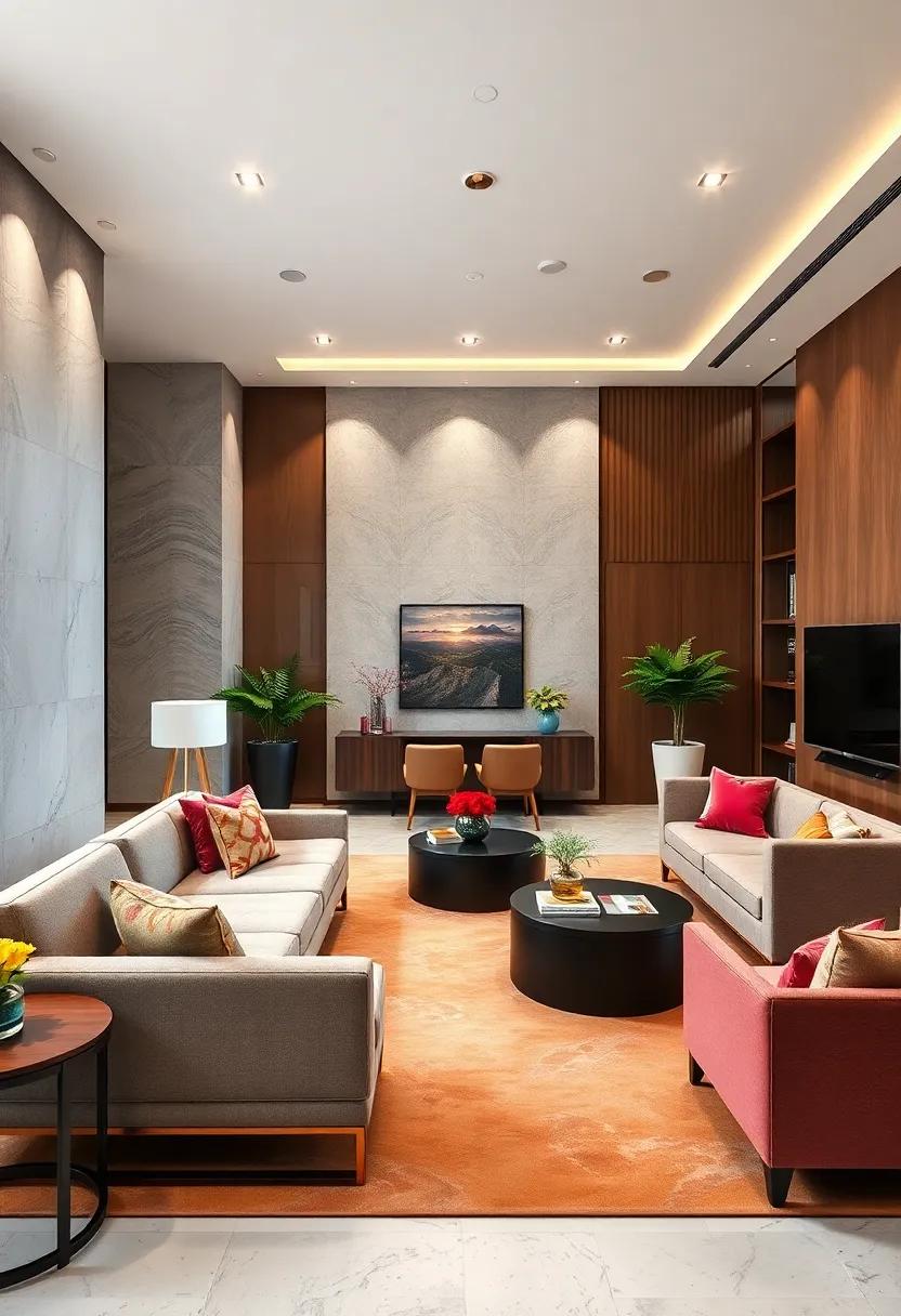 Dynamic Space with Modular Furniture for Flexibility