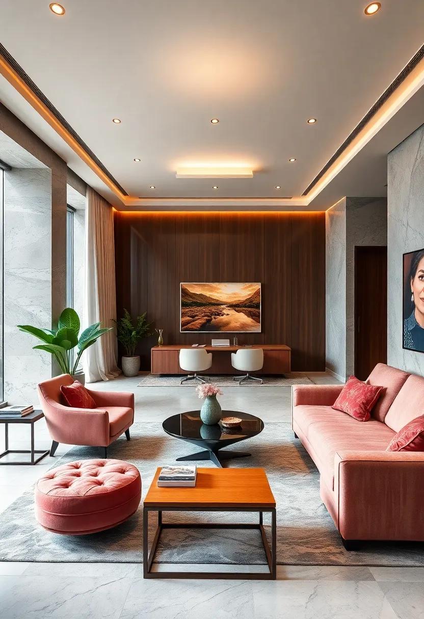 High-Tech Executive Suite with Integrated smart Technology