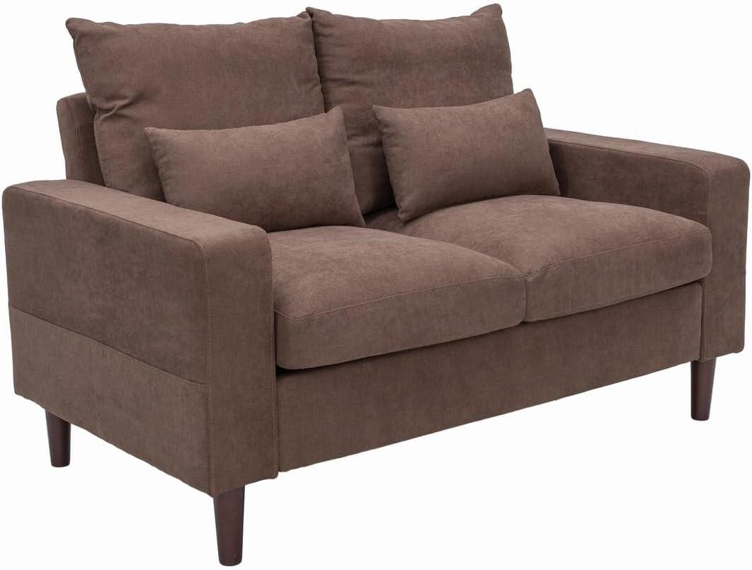 Making Small Spaces Cozy Panana Linen Love Seat Review