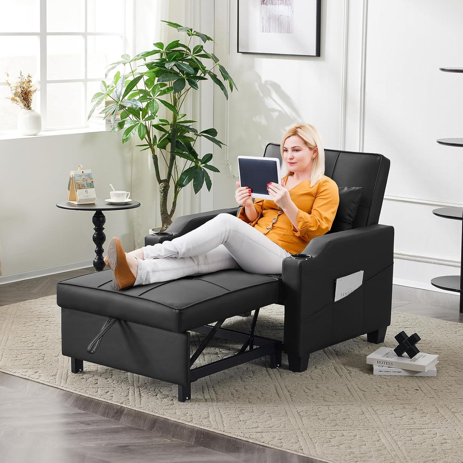 Maximizing Comfort and Function with VINGLI's 3-in-1 Sleeper Chair