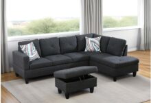 Maximizing Comfort And Style With A Modern L Shaped Sectional Set