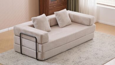 Maximizing Small Spaces With A Cozy 4 In 1 Sofa Bed