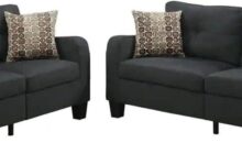 Modern Black Sofa Set Review Stylish Comfort For Any Living Space