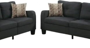 Modern Black Sofa Set Review Stylish Comfort For Any Living Space