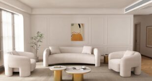 Modern Glam Meets Comfort Exploring The Sylvia 3 Piece Living Set