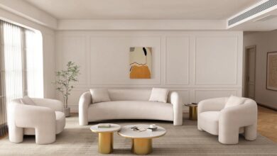 Modern Glam Meets Comfort Exploring The Sylvia 3 Piece Living Set