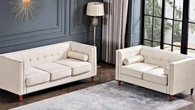 Modern Velvet Chesterfield Sofa Set Stylish Comfort For Any Room