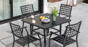 Nuu Garden 5 Piece Patio Set Comfort Meets Durable Design