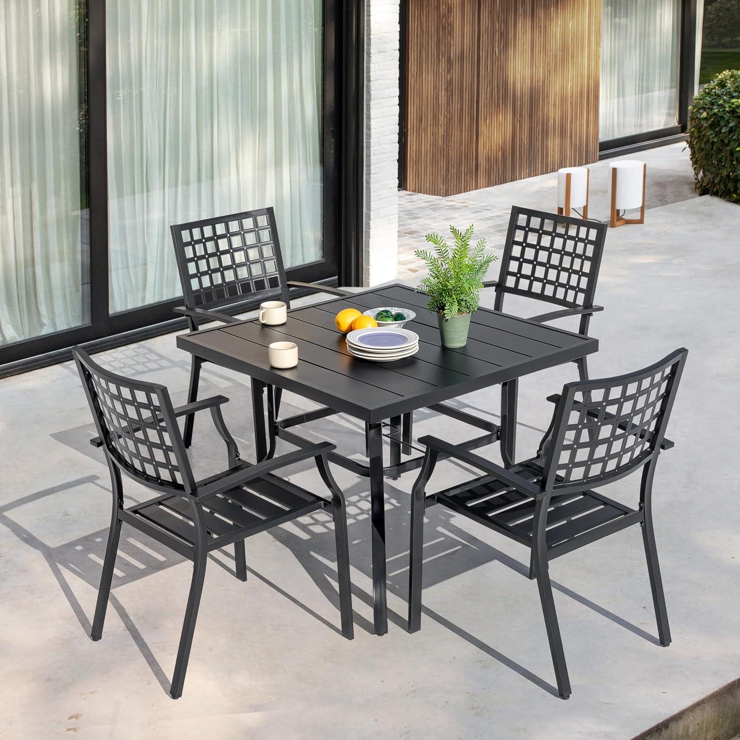 Nuu Garden 5 Piece Patio Set Comfort Meets Durable Design