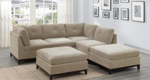 Our Honest Take On The Camel Chenille 6 Piece Modular Sectional