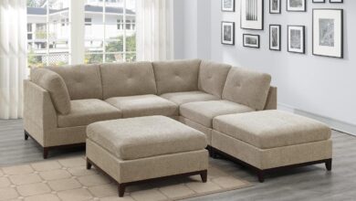 Our Honest Take On The Camel Chenille 6 Piece Modular Sectional