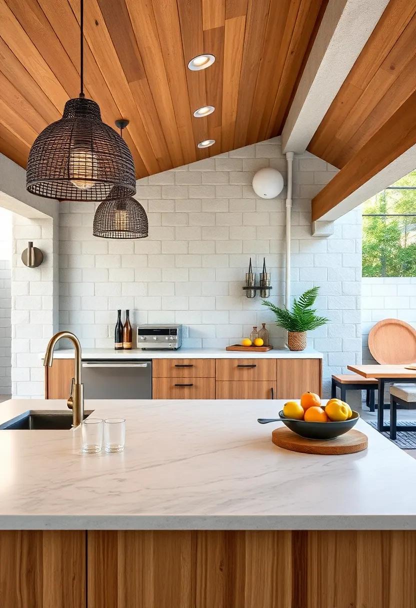 Soapstone Countertops: ⁢Soft to the touch yet incredibly resilient, soapstone ages⁣ gracefully ⁣and resists stains and heat effortlessly